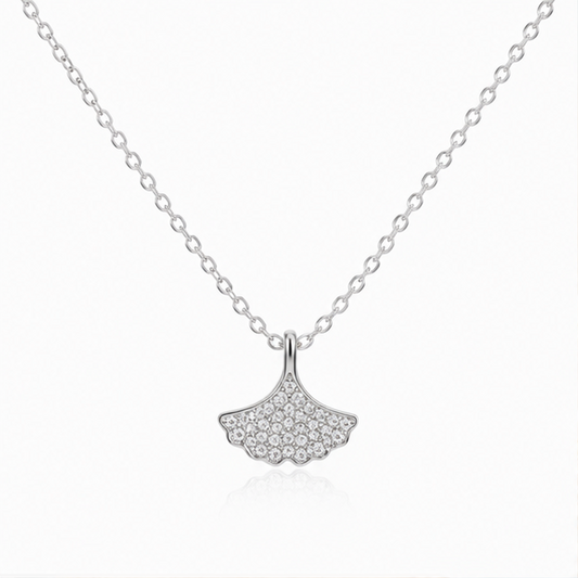  925 sterling silver shell pendant necklace 