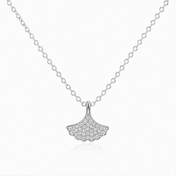  925 sterling silver shell pendant necklace 