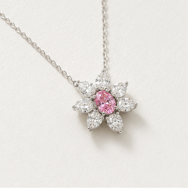 floral pendant