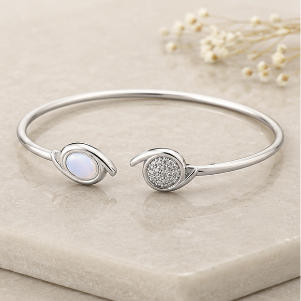 pearl cuff kada