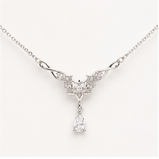 Silver necklace 