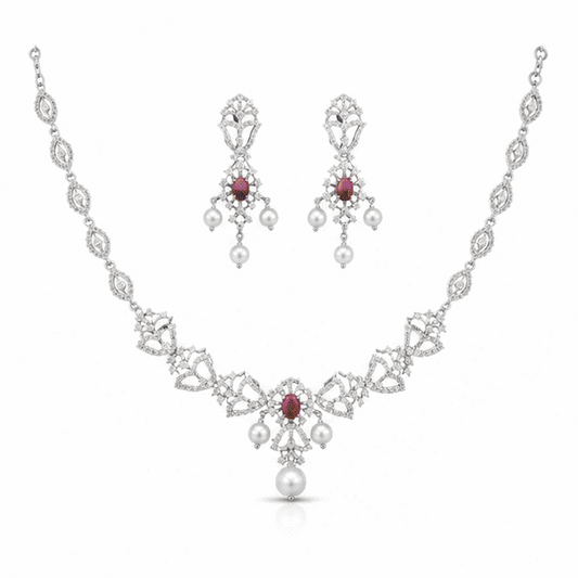 vrindae-argente-925-silver-ruby-pearl-necklace-set