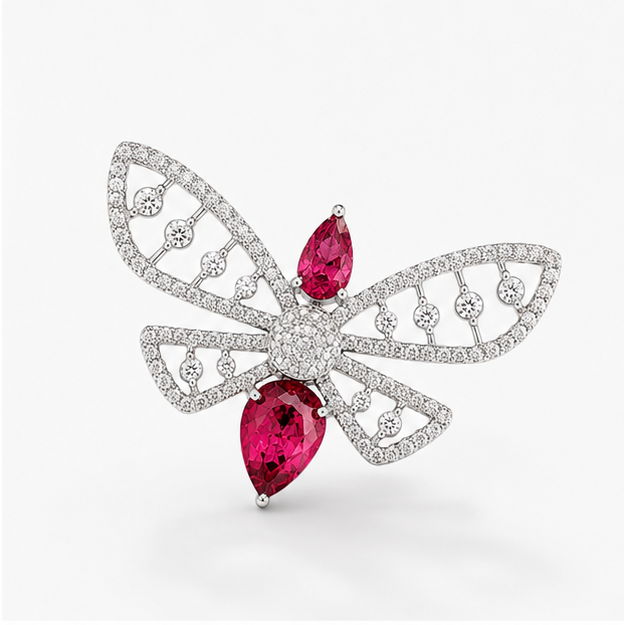vrindae butterfly brooch